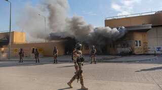 Rocket falls inside Baghdad's Green Zone, no casualties reported