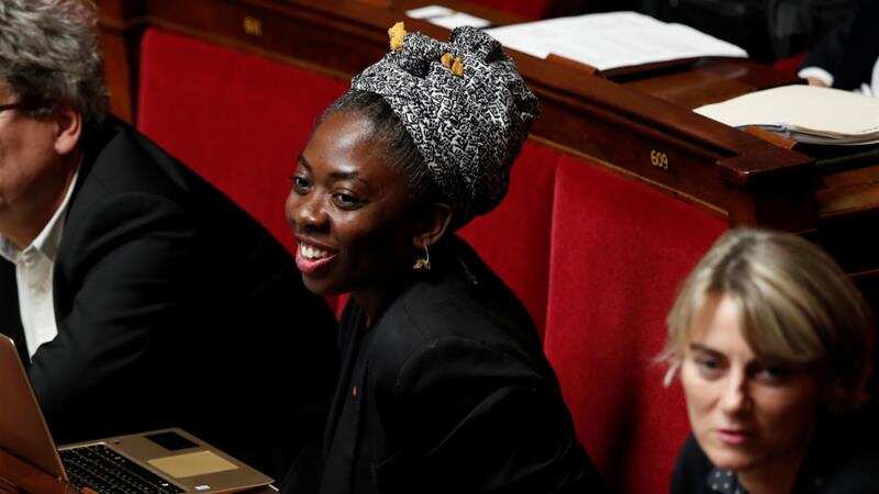 French President joins outrage after magazine shows black MP as a slave