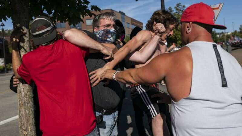 Violent clashes erupt in Portland, one person shot dead