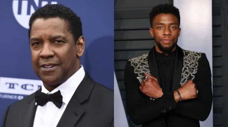When Denzel Washington told Chadwick Boseman to marry Taylor Simone Ledward