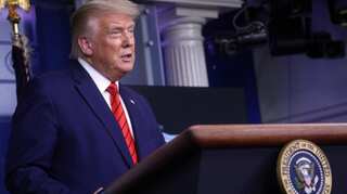 'Calm, no panic': Donald Trump says he didn't lie about coronavirus after Bob Woodward's book-reveal