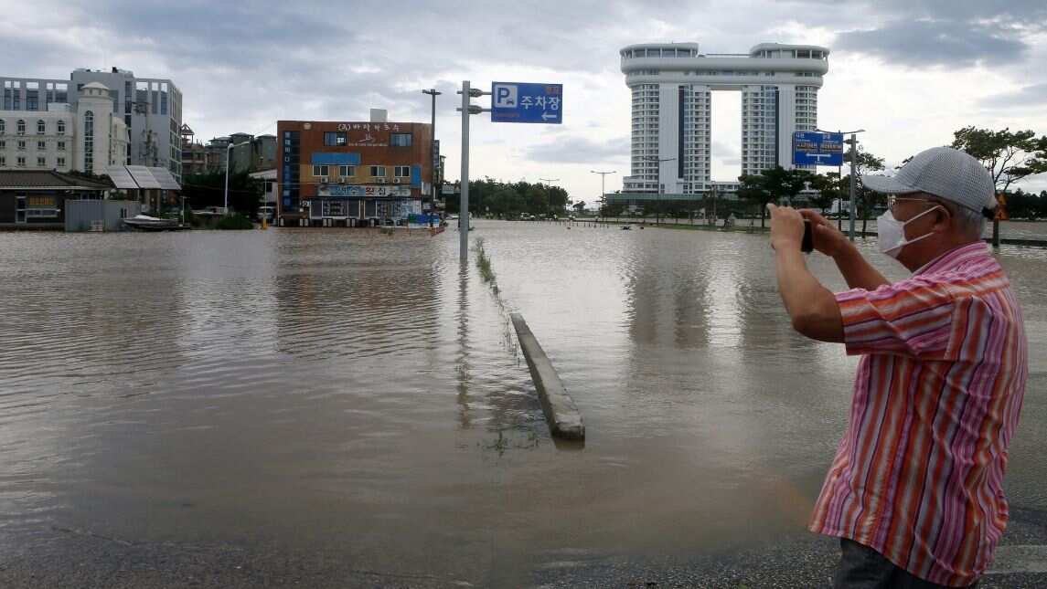 Heavy downpours