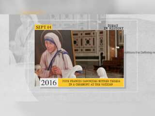 September 4 in history: Inauguration of the first commercial electric power plant, canonization of Mother Teresa and more
