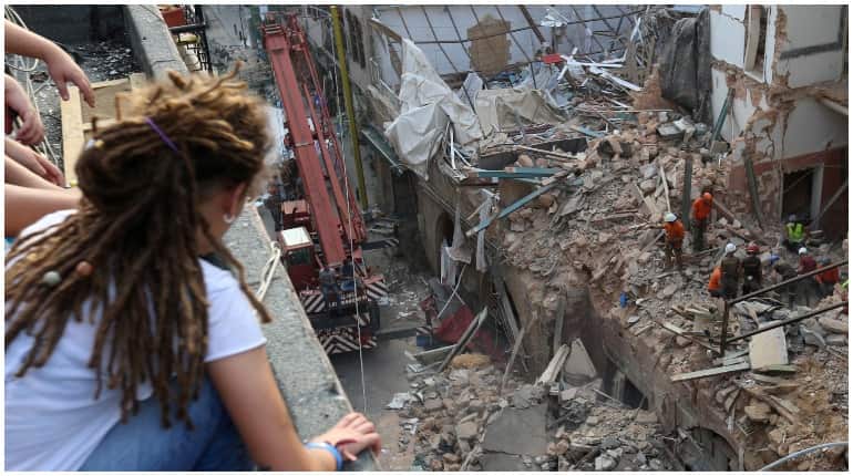 'No signs of life' in rubble after three-day search for Beirut blast survivors: Rescue workers