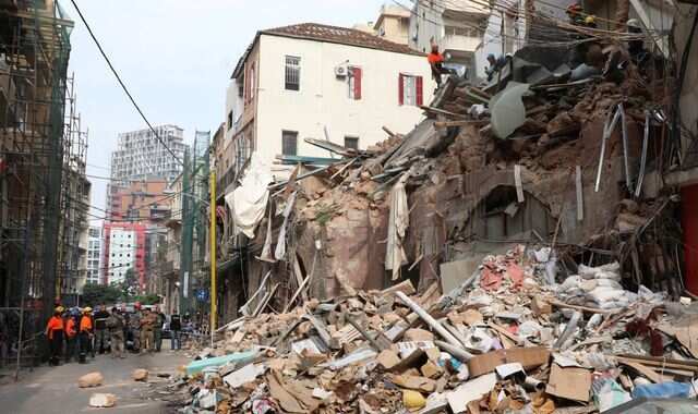 Beirut blast: Rescue workers trace signs of life under debris