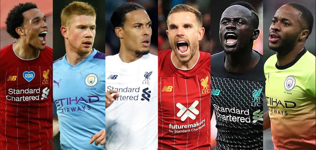 Liverpool, Man City dominate PFA Player of the Year nominations