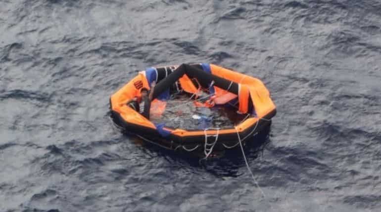 One sailor survives sinking ship off the coast of Japan; search operation continues