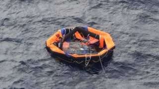 One sailor survives sinking ship off the coast of Japan; search operation continues