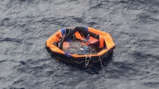 One sailor survives sinking ship off the coast of Japan; search operation continues