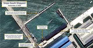 Satellite images suggest North Korea may be preparing to launch submarine missile: US think tank