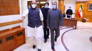 Afghanistan, regional security top focus as Defence Minister Rajnath Singh meets Iranian counterpart in Tehran