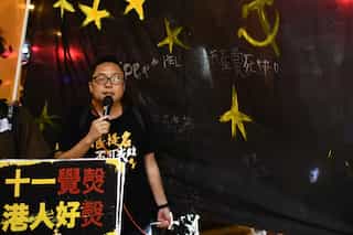 Hong Kong activist arrested for 'seditious words' before rally