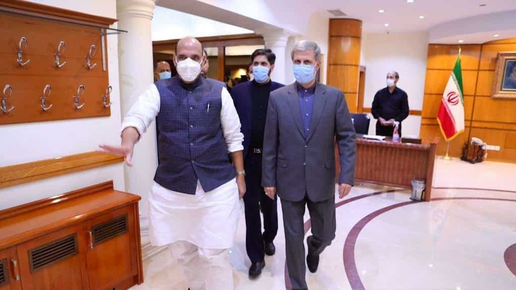 Indian Defence Minister meets Iranian counterpart, discusses bilateral issues