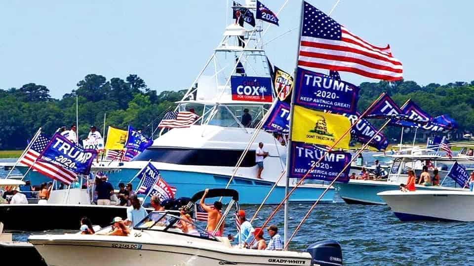 Several boats sank on Lake Travis in Texas during 'Trump Boat Parade'