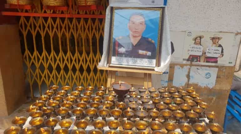 India's Special frontier force's Tibetan soldier cremated with full public honour India's Special frontier force's Tibetan soldier cremated with full public honour