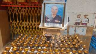 India's Special frontier force's Tibetan soldier cremated with full public honour