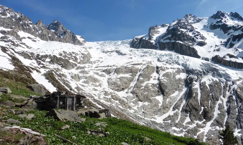 Climate activists gather at Trient glacier to mourn Switzerland's receding ice