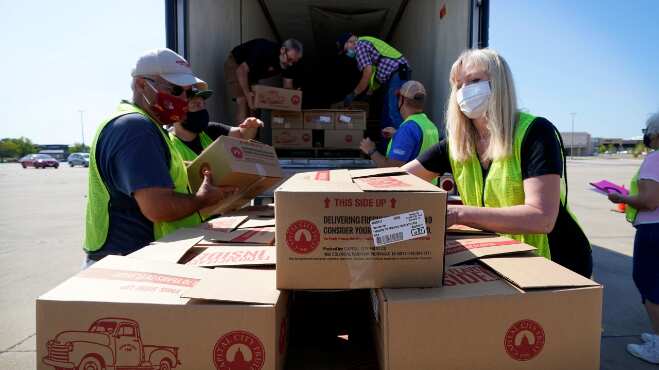 US: USDA starts food box programme in IOWA