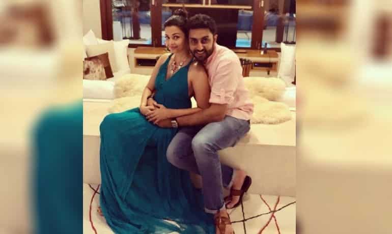 Abhishek and Aishwarya Rai Bachchan