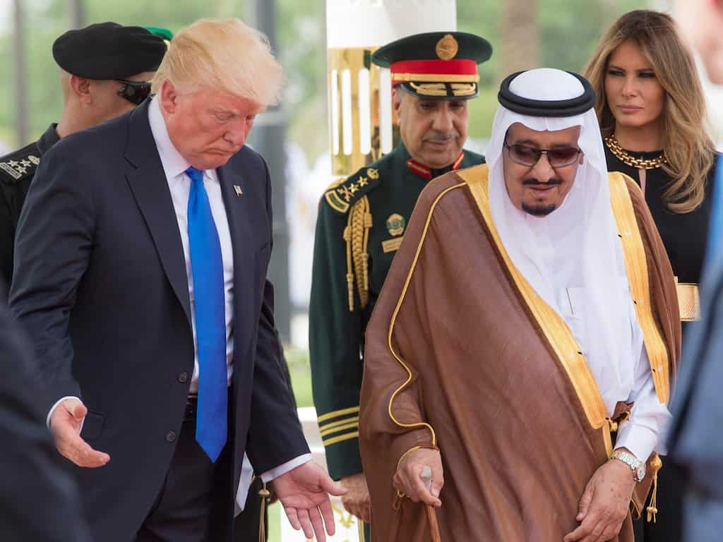 Saudi king talks to Donald Trump about fair solution to Palestine issue