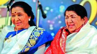 Lata Mangeshkar shares throwback picture as she extends birthday wishes to Asha Bhosle