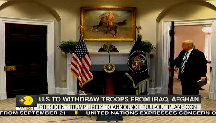 Trump to announce further reduction in US troops in Iraq and Afghanistan