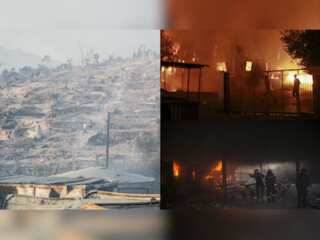 Fire 'destroys' Europe's largest migrant camp on Lesbos