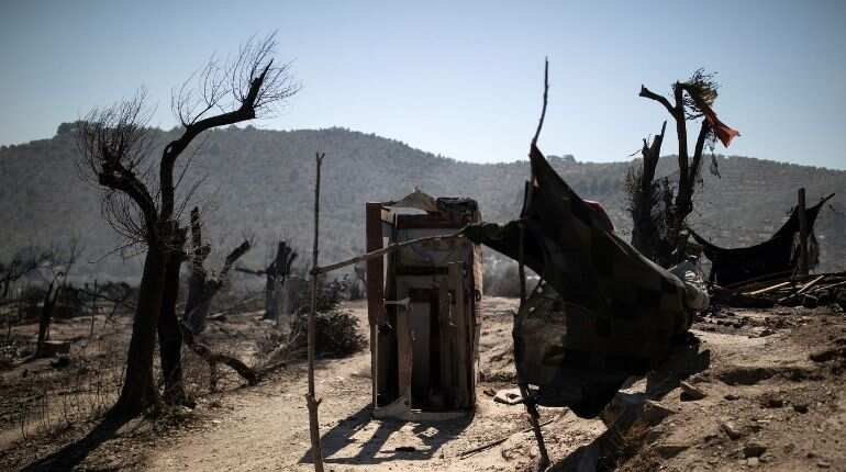Greek wildfire rages near Athens, residential area evacuated