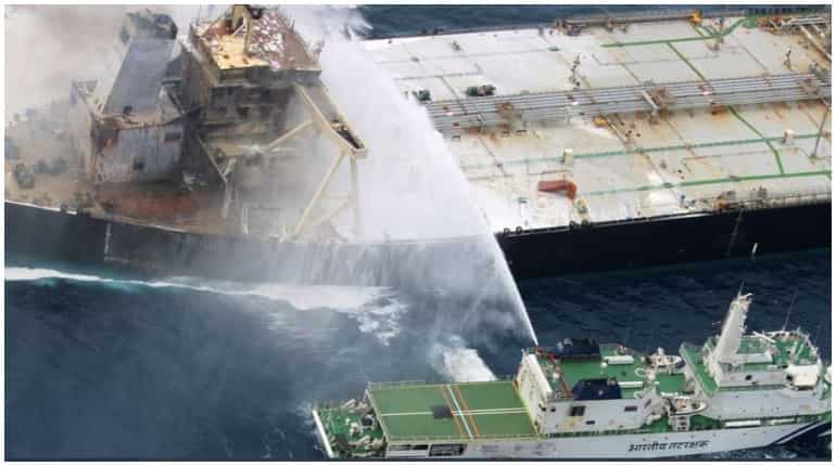 Sri Lanka court summons captain of oil tanker that caught fire