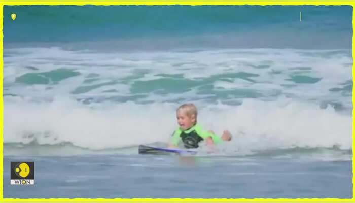 4 year old Brazilian surfing Prodigy stuns the world with his smooth moves
