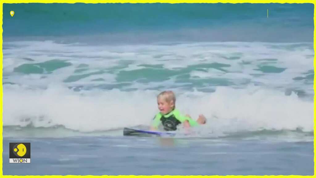 4 year old Brazilian surfing Prodigy stuns the world with his smooth moves