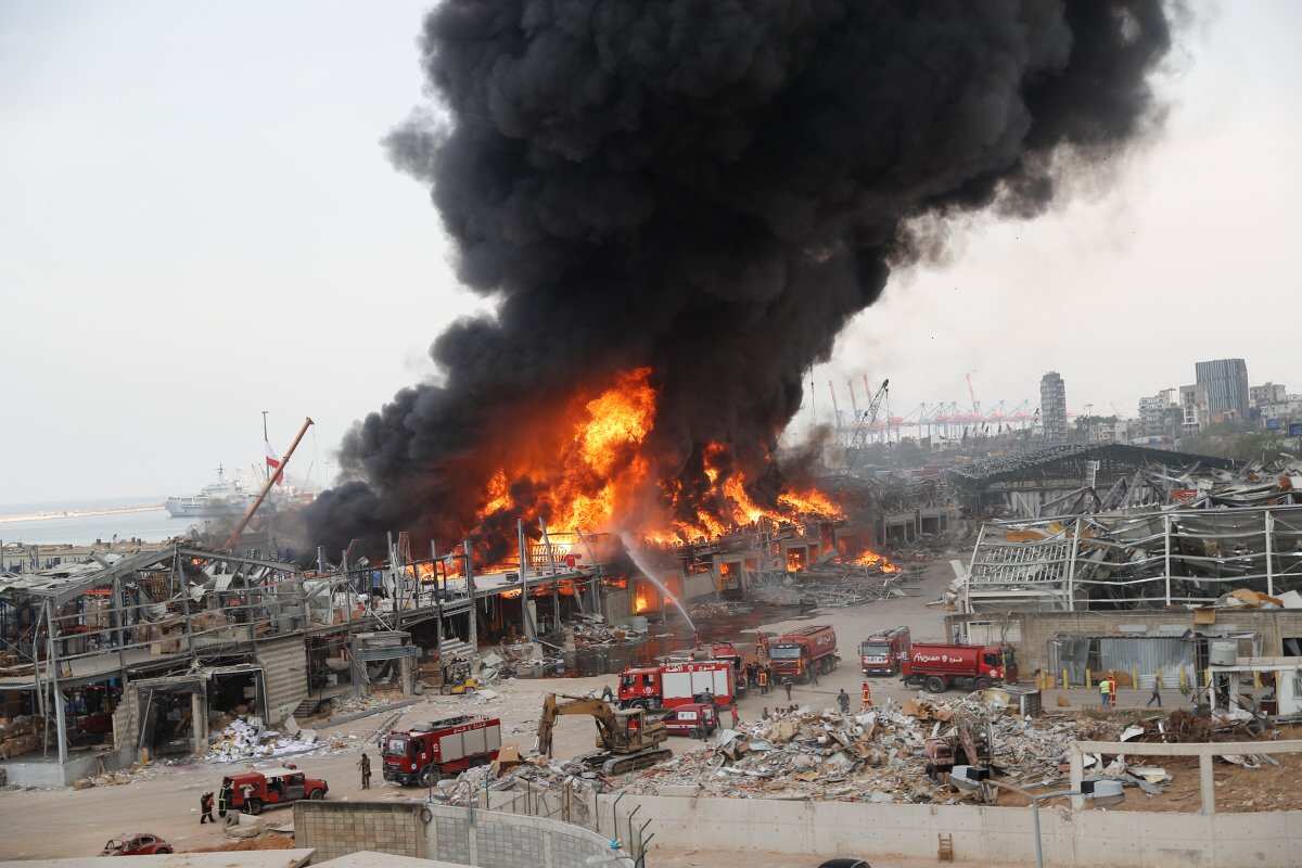Top 10 news today: Massive fire breaks out at Beirut port and more Top 10 news today: Massive fire breaks out at Beirut port and more
