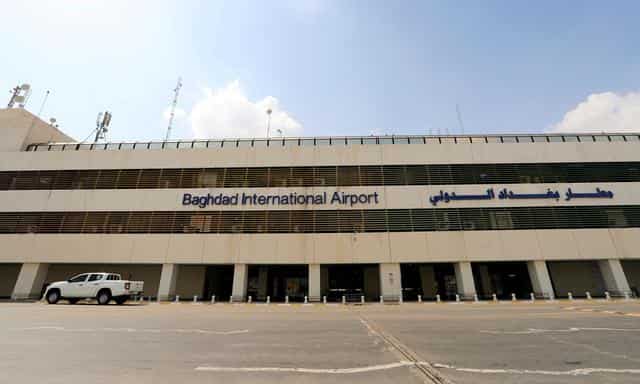 Rocket hits perimeter of Baghdad international airport, no casualties Rocket hits perimeter of Baghdad international airport, no casualties