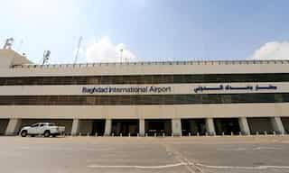 Rocket hits perimeter of Baghdad international airport, no casualties