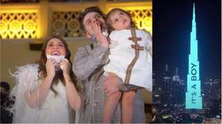 Despite California wildfire debacle, Dubai couple hosts lavish gender reveal party