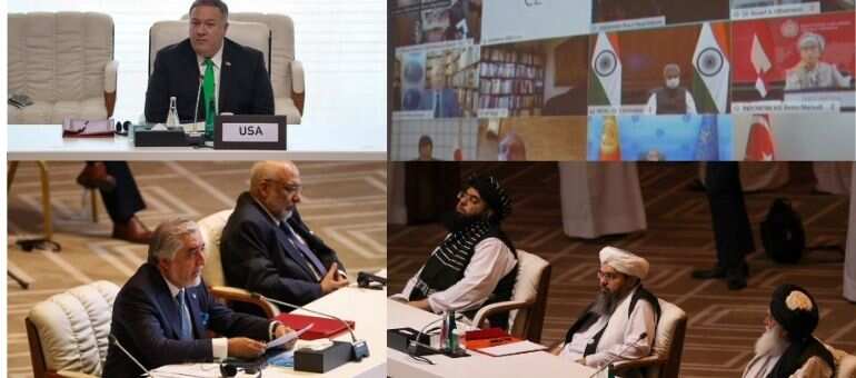 We have to stop violence and agree on humanitarian ceasefire: Afghan government to Taliban during intra-Afghan talks