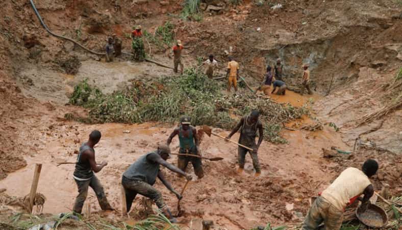 At least 50 killed in gold mine collapse in Democratic Republic of Congo