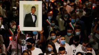 Hundreds turn up at funeral of Black man brutally beaten to death in Italy