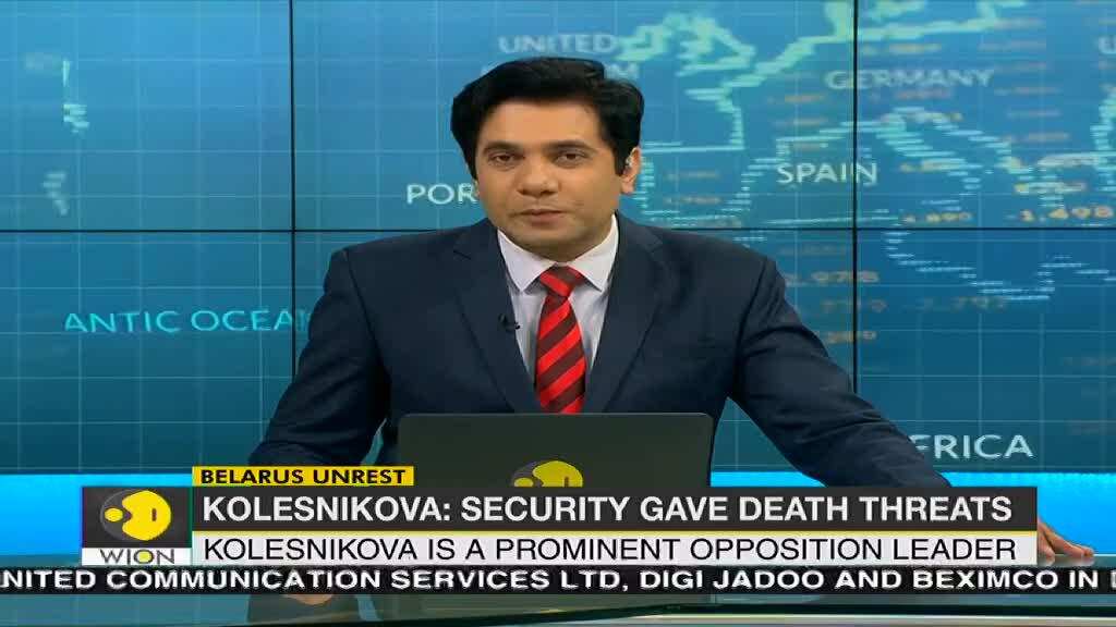 Belarus unrest: Belarus opposition leader urges probe over death threats
