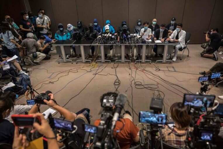China calls Hong Kong people arrested at sea 'separatists' China calls Hong Kong people arrested at sea 'separatists'