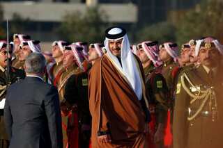 Qatar ruler meets Afghan, Taliban delegations during peace talks in Doha