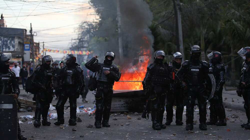 Protests against police brutality leave 13 dead in Bogota