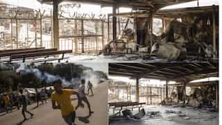 Two Afghan youths jailed for fire in Greek migrant camp