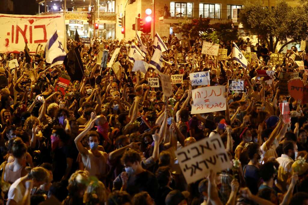Protests in Israel over COVID crisis: Unemployment spikes to over 20%