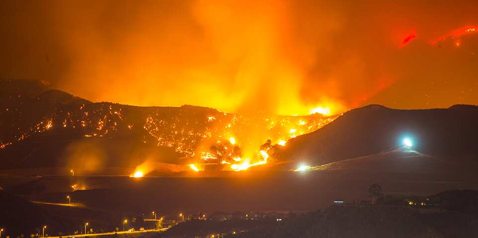 US Wildfires weep through west coast: Burnt area roughly the size of New Jersey