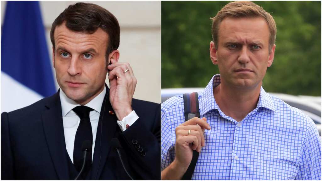 France's independent analysis concludes Navalny was poisoned; Macron speaks to Putin