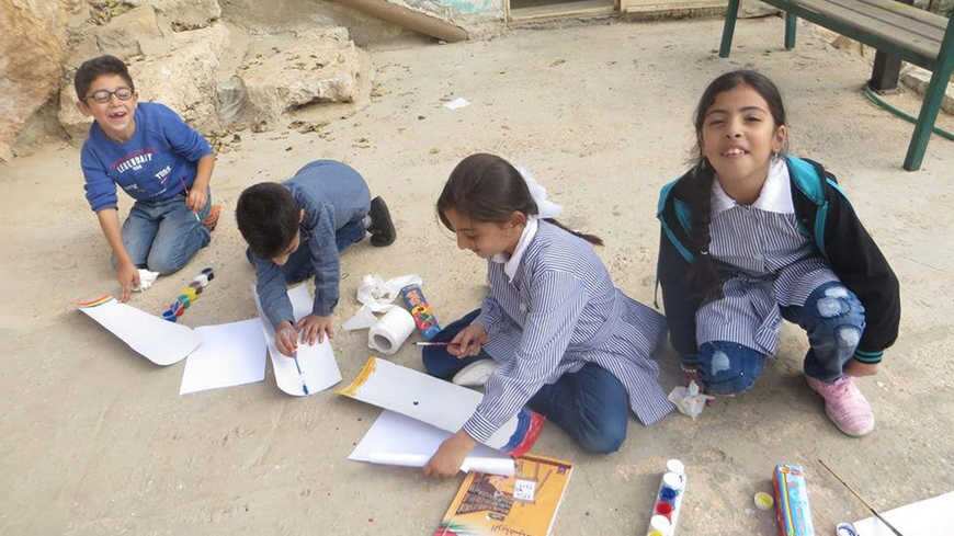 Teachers in West Bank rebuild school; Watch video