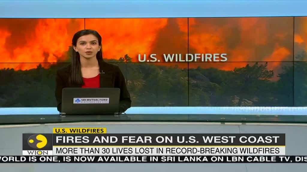 Wild fires sweeps through the US West Coast states, more than 30 lost their lives