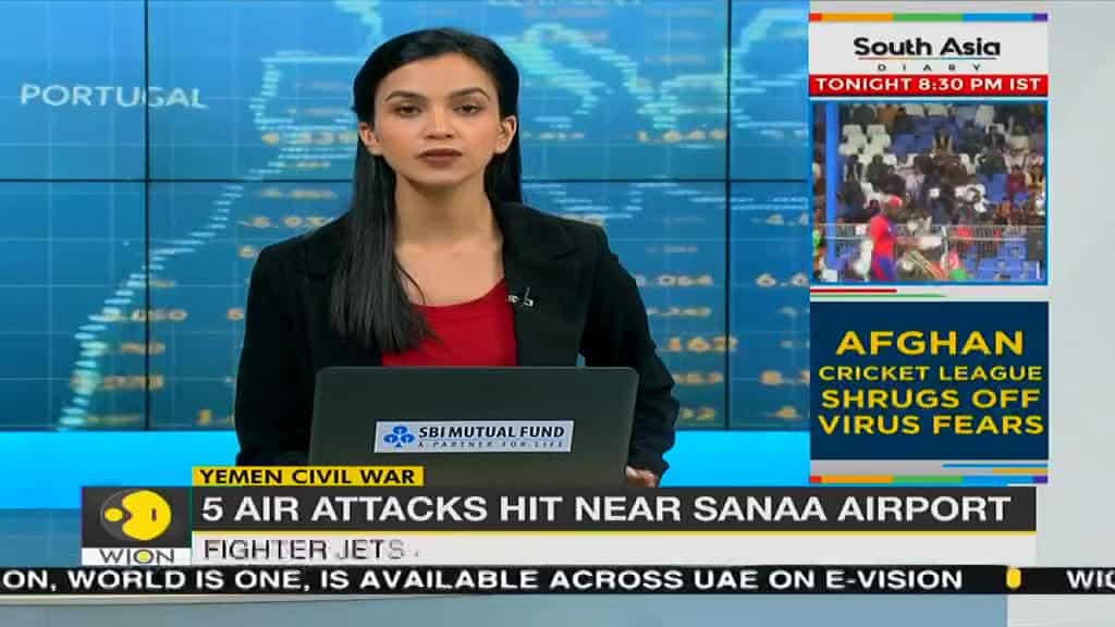 5 air attacks hit near Sanaa airport, target parts of Yemen's capital