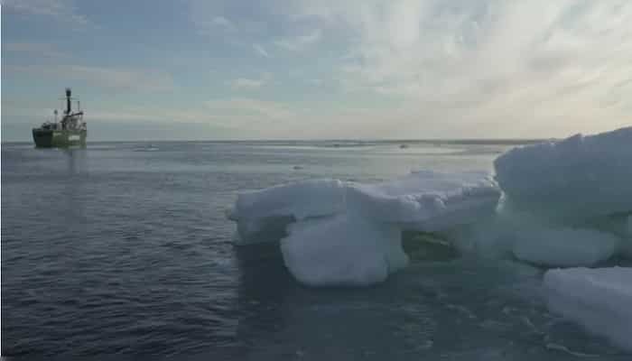 Climate Change: Big chunk of ice breaks away from Spalte glacier